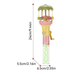 Carnival-Themed Bubble Wand for Kids