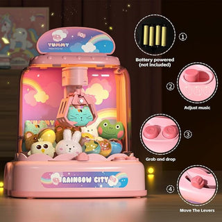 Mini Claw Machine for Kids – Electronic Arcade Toy