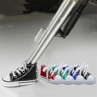 Bike Stand Mini Sneaker – Cute Shoe Protector for Motorcycle & Bicycle Kickstand