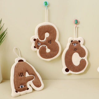 Alphabet Hand Towels