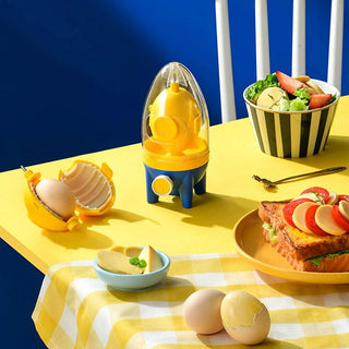 Egg-Splorer The Egg Puller | Convenient Hand Powered Egg Cutter With Drawstring