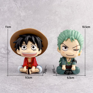 Zoro Luffy Sitting Figurines | ZoLu Friends Forever Collection
