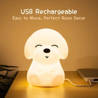 Darling Doggo Lamp - Silicon LED Night Light