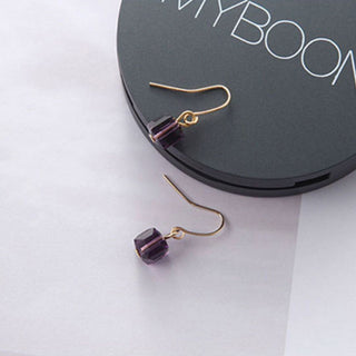 GeoGleam – Cube Shaped Earrings