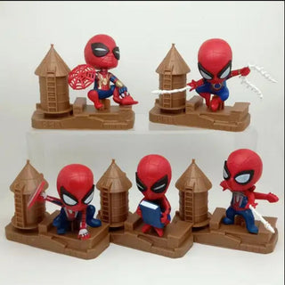 Spider-Verse Castle Crew – Heroic Mini Statue