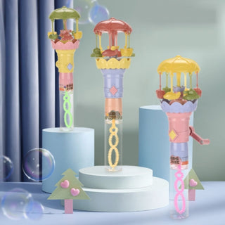 Carnival-Themed Bubble Wand for Kids