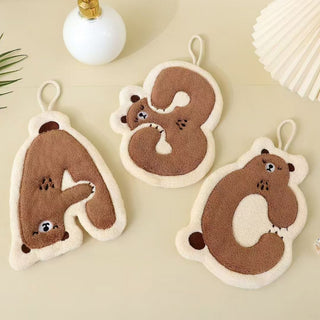 Alphabet Hand Towels