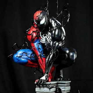 Symbiotic Spider-Man Action Figurine (38 cm) – Venom Bonded Collectible Statue