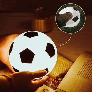 Football Silicone Night Light | Waterproof and Playable Lamp for Fun and Versatile Illumination