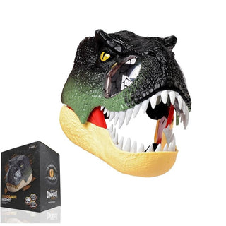 Dinosaur Helmet with Moveable Jaw