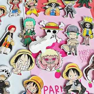One Piece Acrylic Badge | Acrylic Safety Pins for Luffy Fans