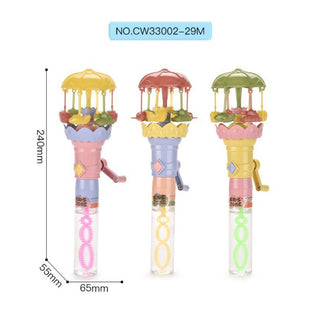 Carnival-Themed Bubble Wand for Kids