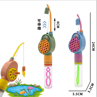 Carnival-Themed Bubble Wand for Kids