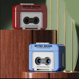 Retro Tape Recorder 3D Keychain with Sound