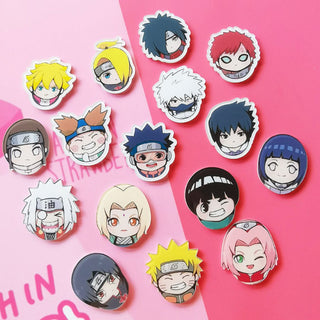 Naruto & Friends Acrylic Badge