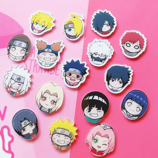 Naruto & Friends Acrylic Badge
