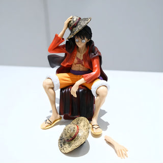 Changeable Parts Luffy Sitting Pose Figure