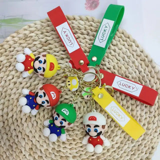 Cute Plumber Keychain - Heavy 3D keychain | Mario Collection