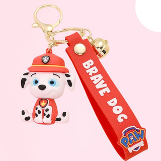 Cute Brave Dog Keychain | Keychains for Collectors