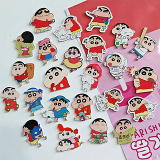 Kawaii Shin Chan Acrylic Badge