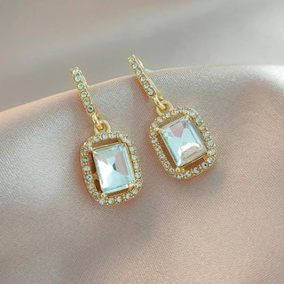 Luxe Prism Drops Earrings | Embellished Stud Earrings