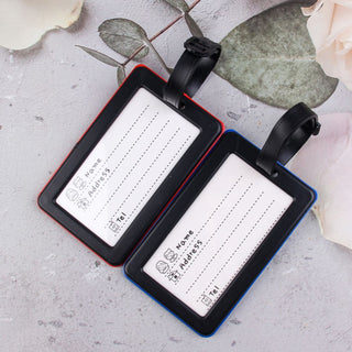 Funny Text Luggage Tag | Baggage Identifier Tags for Travellers