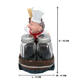 Chef Salt and Pepper Shaker Set