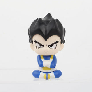 Chibi Saiyan Warrior PVC Collectibles | Dragon Ball Z Sitting Figurines
