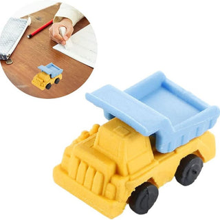 Tiny Vehicle Erasers Set for Back to School Gifts, and Party Favors (Random Shapes and Color)