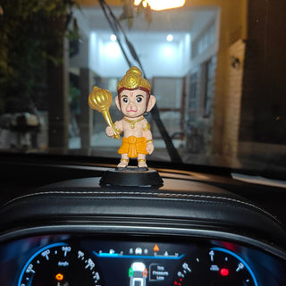 Lord Hanuman Car Dashboard Idol
