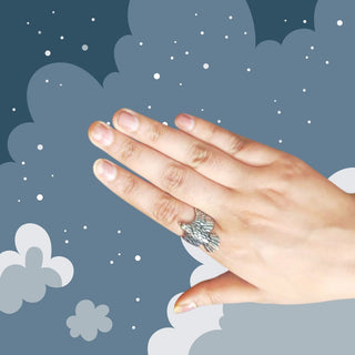 Flying Eagle Adjustable Ring