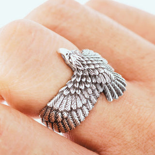 Flying Eagle Adjustable Ring