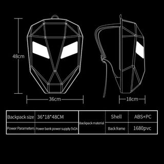 Led Backpack | App Based | Famous Akshay Kumar Backpack