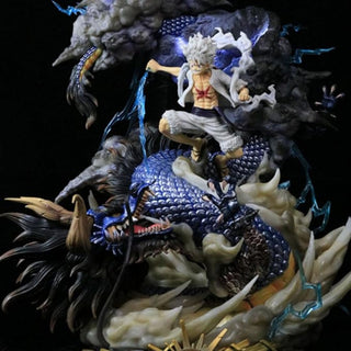 Luffy Gear 5 vs Kaido – Epic Battle Diorama Figure