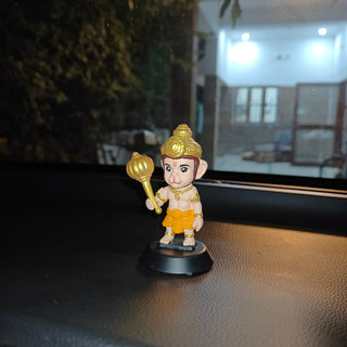 Lord Hanuman Car Dashboard Idol