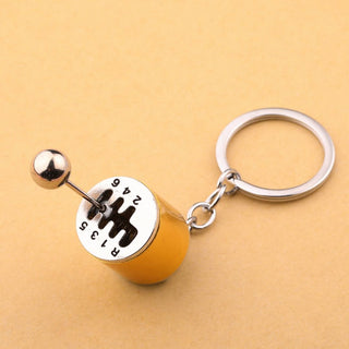 Creative Manual Gear Box KeyChain | Auto Part Model Six-Speed Gear Box