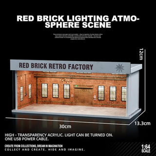 Stackable Diorama Parking Lot for Toy Cars | Matchbox Display Garage