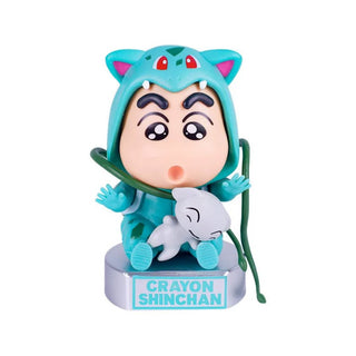 Kawaii Shin-chan Figurine Ft. Pokemon