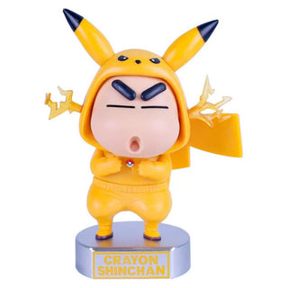 Kawaii Shin-chan Figurine Ft. Pokemon