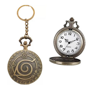 Naruto Pocket Watch | Classic Anime Ninja Gifts