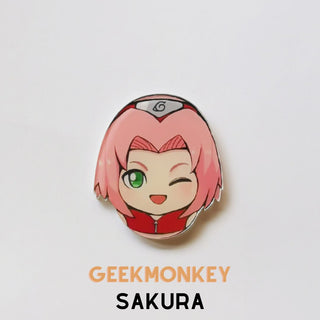 Naruto & Friends Acrylic Badge