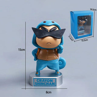 Kawaii Shin-chan Figurine Ft. Pokemon