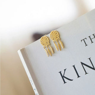 WhisperCatch – Mini Dreamcatcher Studs