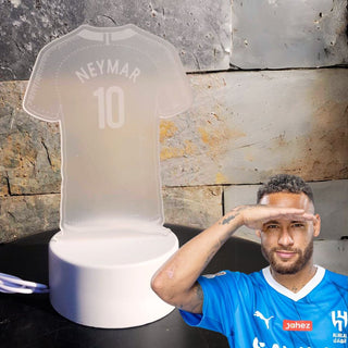 Neymar Jersey Acrylic Lamp - Gifts for Soccer Fans