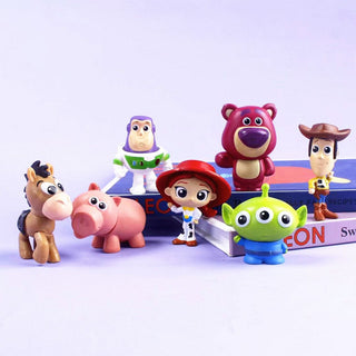 Toys Story Figurine Set | Set of 8 cute figurines - Geekmonkey