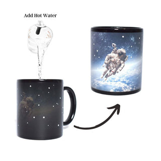 Innovative Heat-Sensitive Space Mug