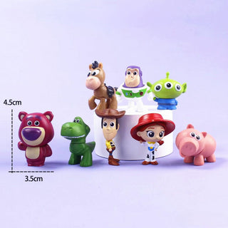 Toys Story Figurine Set | Set of 8 cute figurines - Geekmonkey