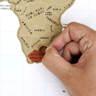 Travel Sojourns - Scratch World Map