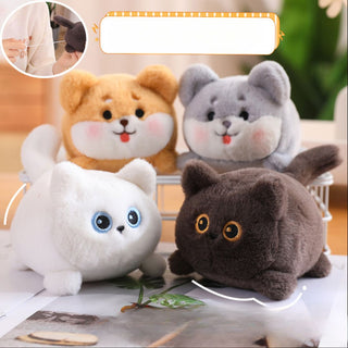 Plushy Pupper Tailspin Keychain