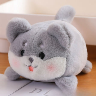 Plushy Pupper Tailspin Keychain